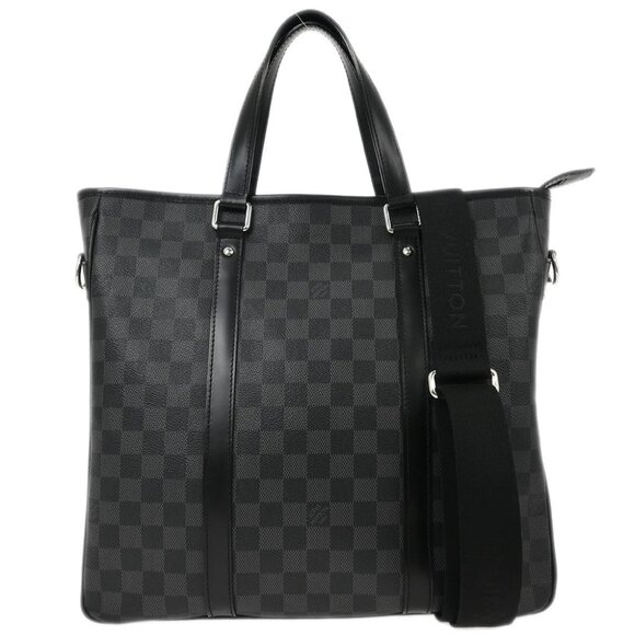 Louis Vuitton Damier Graphite Tadao PM 2way Tote Handbag - Picture 1 of 10